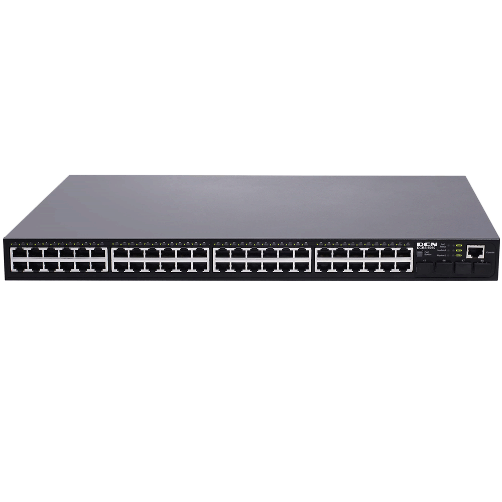 DCRS-5980系列萬兆IPv6匯聚交換機(jī)